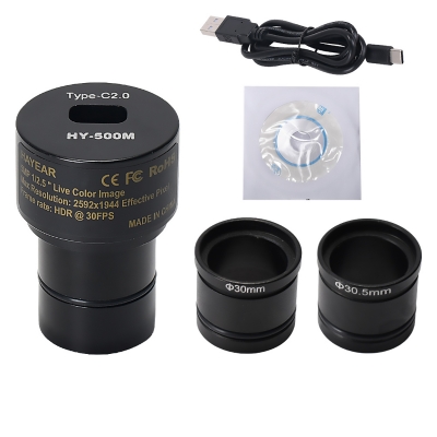 Цифровой электронный окуляр HAYEAR 5MP USB2.0 для микроскопа-4